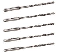 Rennie Tool Company Rennie Tools - 6mm Diameter X 210mm Long Sds Plus Masonry Drill Bit For Stone, Brick, Concrete Etc (Pack Of 5)