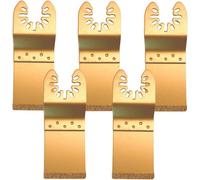 Rennie Tool Company Rennie Tools Pack Of 10 X 35mm Carbide End Cut Oscillating Multitool Blades For Grout Mortar Concrete & Masonry. Universal Fitting