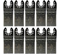 Rennie Tool Company Rennie Tools Pack Of 20 X 34mm Wide Coarse Cut Oscillating Multi Tool Blades For Wood & Plastic. Universal Fit Multitool Blades