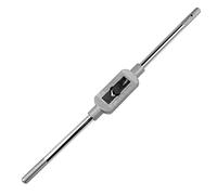 Rennie Tool M9 - M27 Adjustable Tap Wrench Handle x 475mm Long | Tap Holder for HSS Hand Taps, Machine Taps & Reamers. Thread Tapping & Thread Cutting Tool Accessory 9mm To 27mm
