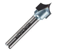 Rennie Tools - 1/2" (12.7mm) Cut x 1/4" (6.35mm) RAD x 1/4" Shank TCT Tungsten Carbide Tipped Roundover Router Bit / Point Cutting Round Over Bit, 2 Flute Carbide Tipped CNC Router Bit