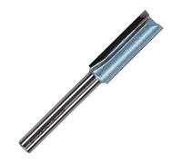Rennie Tools - 10mm Cutting Diameter x 30mm Flute x 1/4" Shank TCT Tipped 2 Flute Straight Router Cutter Bit. Compatible With Makita Bosch Trend Katsu Dewalt Router Etc. 10mm Router Bit