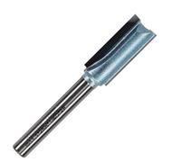 Rennie Tools - 11.1mm (7/16") Cutting Diameter x 26mm Flute x 1/4" Shank TCT Tipped 2 Flute Straight Router Cutter Bit. Compatible With Makita Bosch Trend Katsu Dewalt Router Etc. 11mm Router Bit