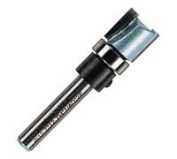 Rennie Tools - 12.7mm Cut x 12.7mm Flute x 1/4" Shank Guided Profiler Template Router Cutter Bit, Tungsten Carbide Tipped. 1/2" Diameter Flush Trim Straight Router Bit