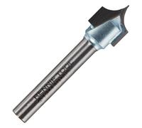 Rennie Tools - 12mm Cut x 6mm RAD x 6mm Shank TCT Tungsten Carbide Tipped Roundover Router Bit / Point Cutting Round Over Bit, 2 Flute Carbide Tipped CNC Router Bit