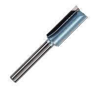 Rennie Tools - 12mm Cutting Diameter x 30mm Flute x 1/4" Shank TCT Tipped 2 Flute Straight Router Cutter Bit. Compatible With Makita Bosch Trend Katsu Dewalt Router Etc. 12mm Router Bit