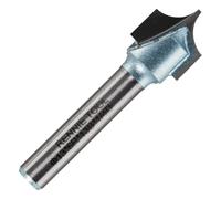 Rennie Tools - 13mm Cut x 6mm RAD x 1mm Point (1/4" Shank) TCT Tungsten Carbide Tipped Point Roundover Router Bit / Round Over Bit, 2 Flute Carbide Tipped CNC Router Bit For Beading