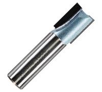 Rennie Tools - 15mm Cutting Diameter x 20mm Flute x 1/2" Shank TCT Tipped 2 Flute Straight Router Cutter Bit. Compatible With Makita Trend Festool Hikoki Dewalt Router Etc. 15mm Router Bit