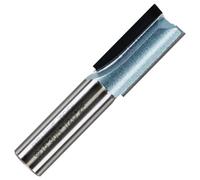 Rennie Tools - 15mm Cutting Diameter x 30mm Flute x 1/2" Shank TCT Tipped 2 Flute Straight Router Cutter Bit. Compatible With Makita Trend Festool Hikoki Dewalt Router Etc. 15mm Router Bit