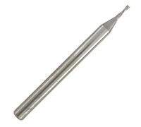 Rennie Tools - 1mm Cutting Diameter x 3mm Flute x 1/8" (3.175mm) Shank Solid Carbide Down Cut 2 Flute Spiral Router Bit / Cutter For Soft & Hard Woods, MDF, Laminated Plywood, Particle Board Etc.