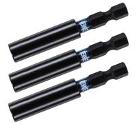 Rennie Tools - 3 Pack 60mm Long Impact Duty Screwdriver Drill/Bit Holder