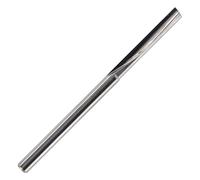 Rennie Tools - 3mm x 22mm Flute x 3mm Shank Solid Carbide O Flute Straight Router Bit / Single Flute For Plastic, Acrylic, Perspex Etc. 1F Cutter For CNC's.
