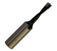 Rennie Tools - 3mm x 27mm Flute x 10mm Shank TCT Tipped Dowel Drill Bit/Lip & Spur R/H For Hand Held Or CNC Router