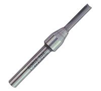 Rennie Tools - 4.5mm Cutting Diameter x 20mm Flute x 1/4" Shank TCT Tipped 2 Flute Straight Router Cutter Bit Compatible With Makita Bosch Trend Katsu Dewalt Router Etc. 4.5mm Router Bit
