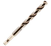 Rennie Tools - 7.5mm Hex Shank HSS Gold Cobalt Jobber Drill Bit For Stainless Steel, Hard Metals, Aluminium, Cast Iron, Copper. Twist Drill Bit Sets. 7.5mm Drill Bit Metric Drill