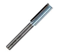Rennie Tools - 8mm Cutting Diameter x 25mm Flute x 1/4" Shank TCT Tipped 2 Flute Straight Router Cutter Bit. Compatible With Makita Bosch Trend Katsu Dewalt Router Etc. 8mm Router Bit