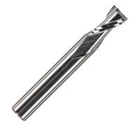 Rennie Tools - 8mm Shank Solid Carbide 2 Flute Up Cut Router Bit 6mm Cutting Diameter x 12mm Flute. CNC Router Cutter / Spiral Flute Cutter End Mill For Routing Soft Wood Hard Wood MDF PVC Plywood Etc