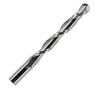 Rennie Tools - 8mm x 62mm Flute Solid Carbide Ballnose Spiral 2 Flute Up Cut Router Bit for PVC, Acylic, Wood and Hard Woods