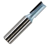 Rennie Tools - 9.5mm (3/8") Cutting Diameter x 20mm Flute x 1/2" Shank TCT Tipped 2 Flute Straight Router Cutter Bit. Compatible With Makita Trend Festool Hikoki Dewalt Router Etc. 9.5mm Router Bit