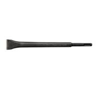 Rennsteig 212 25021 "SDS-Plus" Wide Flat Chisel Bent, Black