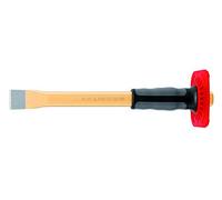 Rennsteig 311 250 0 Chisels Polished Flat Cold with Handguard, Gold, 250 mm