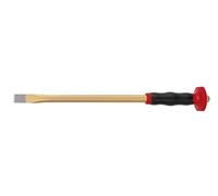 Rennsteig 3613030 10 x 300mm Flat Cold Electrician Chisel Octagonal Shank with Protective Hand Guard