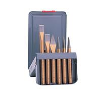 Rennsteig 421 002 0 Octagonal Tool Set in Metal Case, 0 V, Gold/Silver/Grey