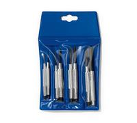 Rennsteig 457 101 5 Parallel Pin Punch-Set with Sleeve, Blue