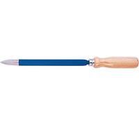Rennsteig 462 250 0 Type C Triangular Hollow-Ground Scraper, Blue/Brown/Silver, 250 mm
