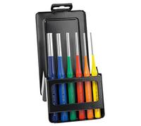 Rennsteig R425 530 6 RC "Exclusive" Octagonal Pin Punches Set in Metal Case, 0 V, Multi-Colour