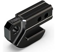 RENO Hitch Slider, 2" Receiver Hitch Slider Skid Protection 45,000 lbs Compatible with Soft Shackle or 3/4" D-Ring Shackle for Trucks Off-Road Vehicle Towing Recovery Hitch Protection (Black)