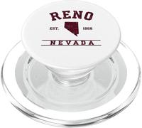 Reno Nevada Est 1868 Classic Retro Design PopSockets PopGrip for MagSafe