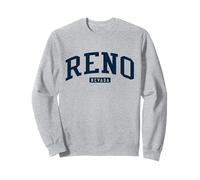 Reno Nevada NV College University Style Navy Sweatshirt