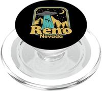 Reno Nevada UFO Alien Hunter 80s Retro State Pride PopSockets PopGrip for MagSafe