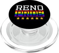 Reno Pride Nevada Gay Lesbian Queer LGBT Rainbow Flag PopSockets PopGrip for MagSafe