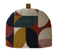 Reno Retro Geometric Teal Mustard Navy Tea Cosy