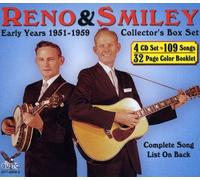 RENO & SMILEY Early Years 1951-1959 (CD) (US IMPORT)