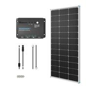 Renogy 100W Solar Panel Kit with 30A Solar Charge Controller, 12V Solar Kit for Campervan, Motorhomes, Sheds, Boats, Trailer, Marine, Off Grid Homes
