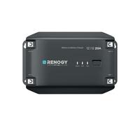 Renogy 12V 20A DC to DC On-Board Battery Charger for Flooded, Gel, AGM, and Lithium Batteries, Using Multi-stage Charging in RVs, Commercial Vehicles, Boats, Yachts