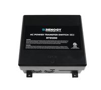Renogy 30Amp Transfer Switch for Solar Inverters, Home Generators, Shore Power, ATS, Automatic Transfer Switch for RV, Travel Trailer, Camping Van, 120VAC