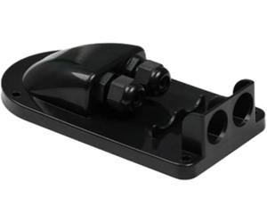Renogy Solar Double Cable Entry Gland, Weatherproof & UV-Resistant ABS Material for All Cables 2mm²-12mm², Ideal for RVs, Farms, Boats, Cabins, Mobile Use (1-Pack)