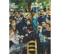Renoir Black Paper Sketchbook: Dance at le Moulin de la Galette | Large Artistic All Black Pages Blank Sketch Pad | Draw with Vivid Colors | French ... Metallic Marker (Black Art Sketchbooks)
