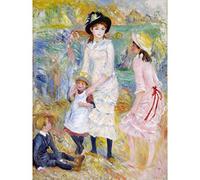 Renoir Children On The Seashore Guernsey Large Art Print Poster Wall Decor Premium Mural