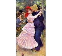 renoir Dance at Bougival Art Poster Print A4