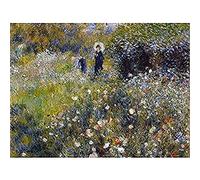 Renoir Femme Avec Parasol Dans Un Jardin Unframed Wall Art Print Poster Home Decor Premium