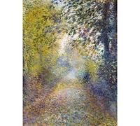 Renoir In The Woods Painting Landscape Large Art Print Poster Wall Decor Premium Mural