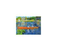 DMC Renoir The Skiff Cross Stitch Kit, Includes Stranded Cottons, 14 ct Aida Fabric, Cross Stitch Chart, Needle and Full Instructions
