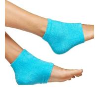 Renopfect 2 Pairs of Moisturising Heel Socks Gel Heel Socks Silicone Moisturising Socks Heel Socks with Cracked Heel Gel, Hydro Heel Socks for Dry Hard Cracked Skin