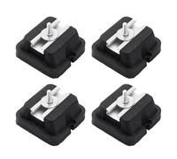 Renopfect Air Conditioner Support Bracket Pads - Air Conditioner Base Pad - Robust Bracket for Outdoor Floor Mounting for Compressor and Condenser of Split Air Conditioners Pack of 4