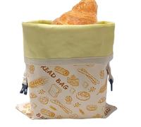 Renopfect Bread Bag for Homemade Bread, 30 x 39 cm, Bread Storage Bag, Fresh Preservation for Days, Reusable Beeswax Bag as Baked Goods, Fresh Container